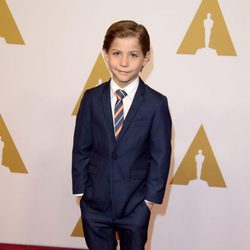 Jacob Tremblay en el almuerzo de los nominados a los Premios Oscar 2016