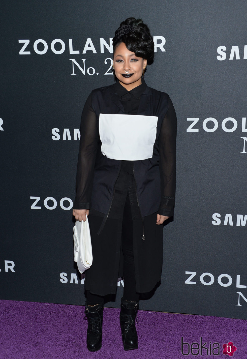 Raven Simoné en el estreno de 'Zoolander 2' en Nueva York