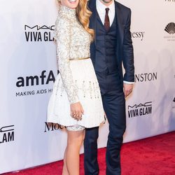 Blake Lively y Ryan Reynolds en la Gala amfAR 2016 de Nueva York