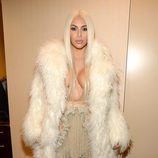 Kim Kardashian en el desfile de Kanye West 'Yeezy Season 3'