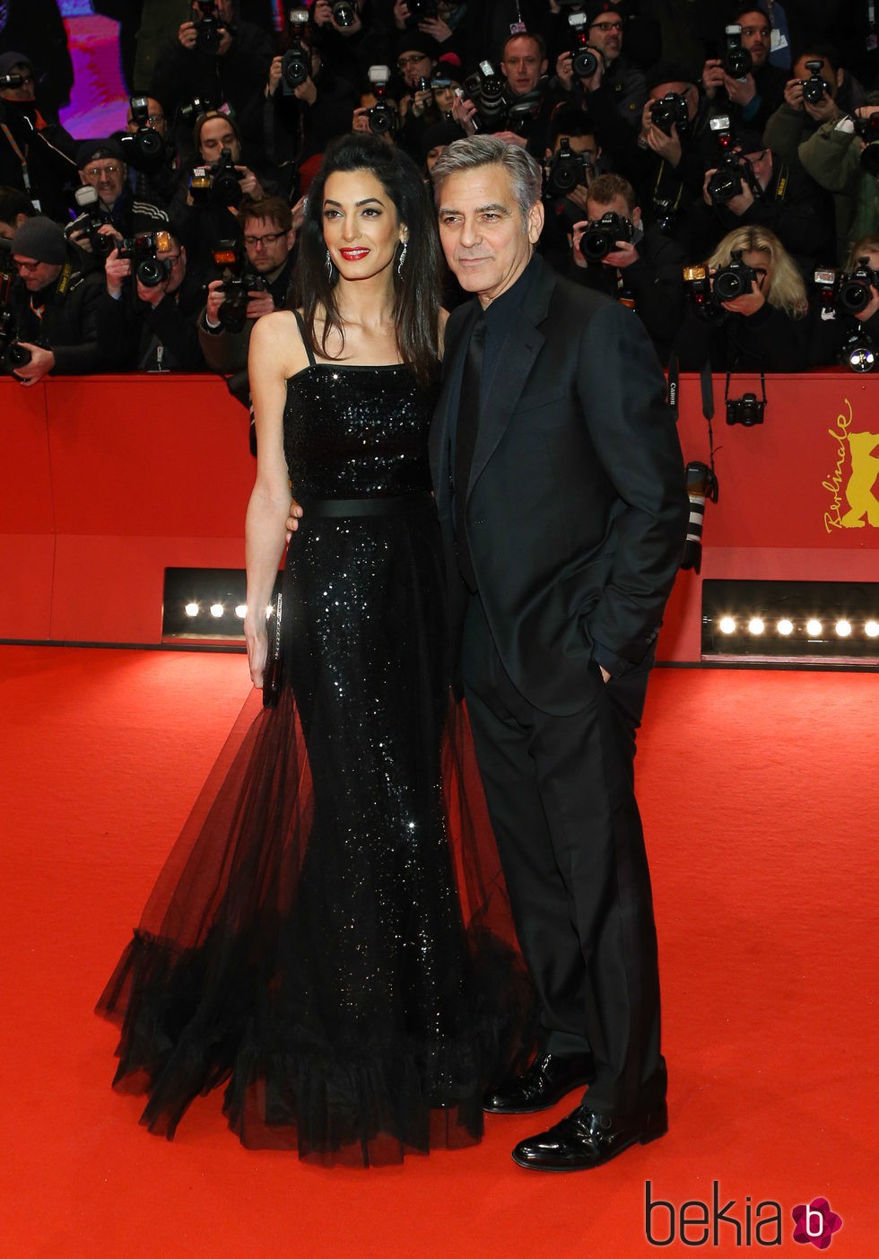George Clooney y Amal Alamuddin en la Berlinale 2016