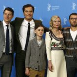 Kirsten Dunst con el reparto de 'Midnight Special' en la Berlinale 2016