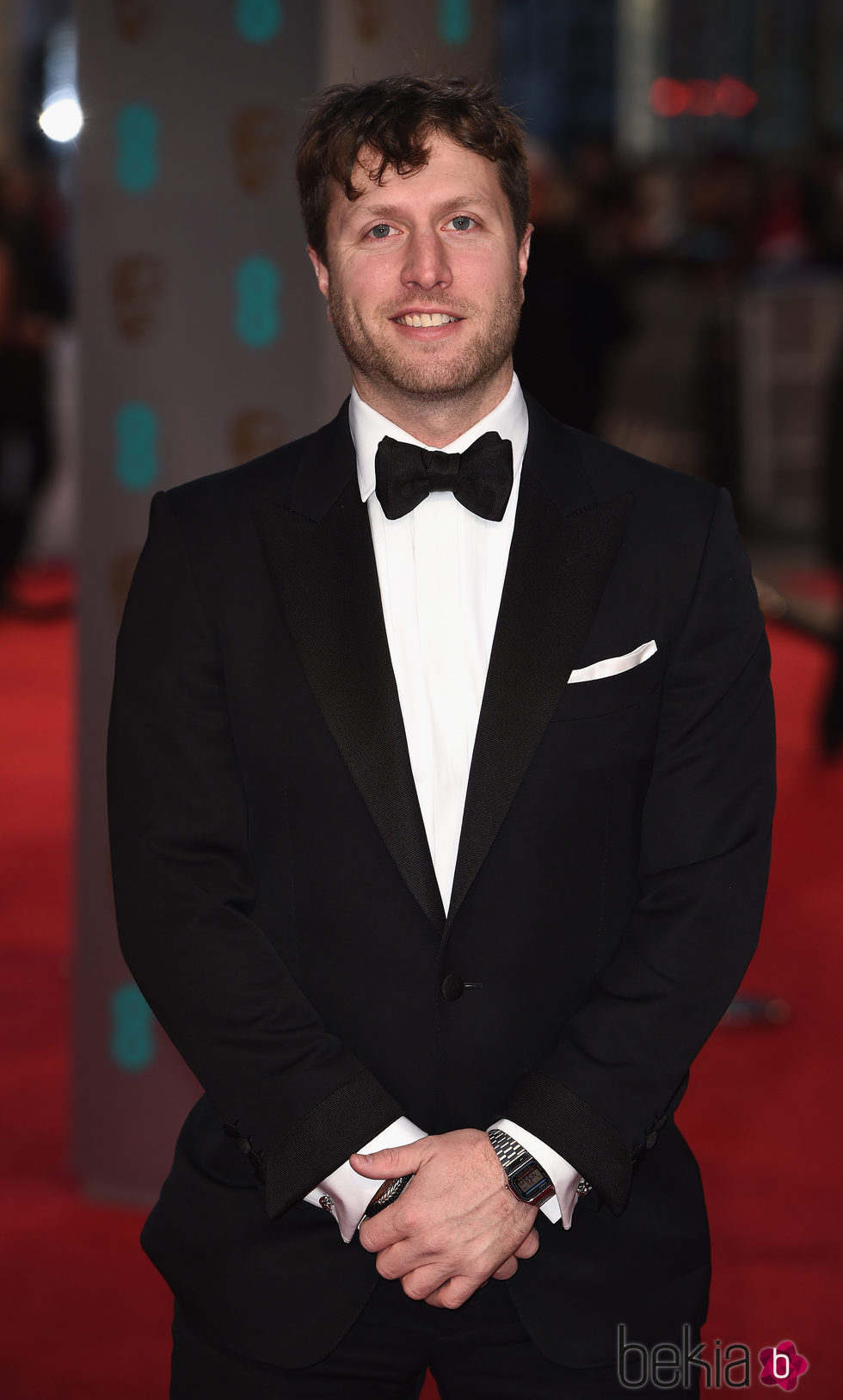 Matthew Heineman en la alfombra roja de los BAFTA 2016