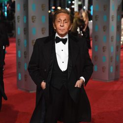Valentino en la alfombra roja de los BAFTA 2016