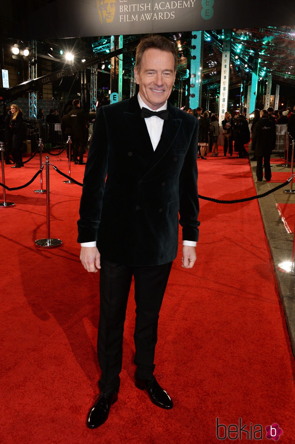 Bryan Cranston en la alfombra roja de los BAFTA 2016