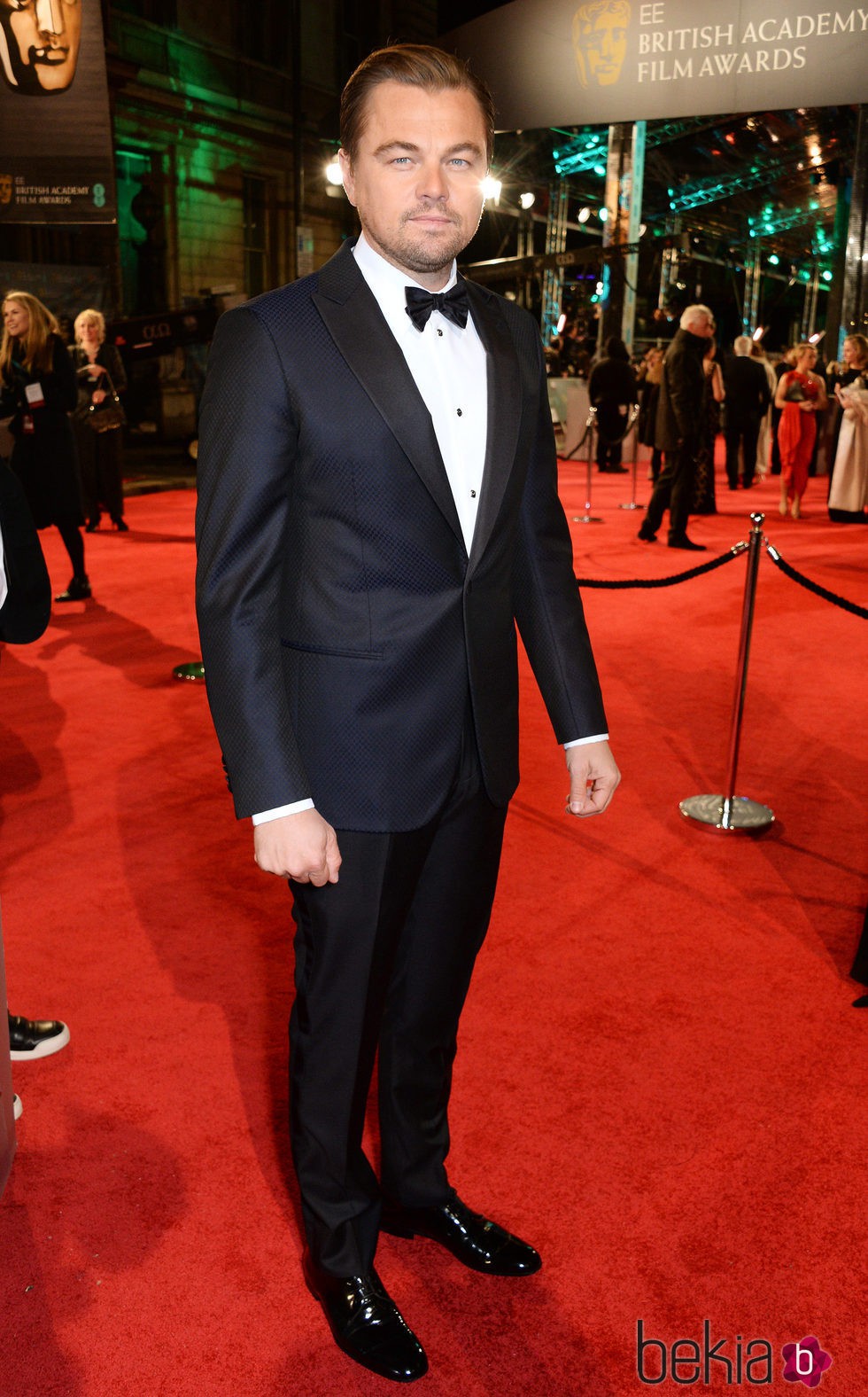 Leonardo DiCaprio en la alfombra roja de los BAFTA 2016