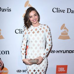 Miranda Kerr en la fiesta Clive Davis previa a los Grammy 2016