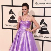 Megan Nicole en la alfombra roja de los Premios Grammy 2016