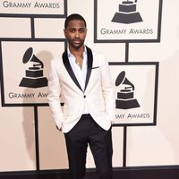Big Sean en la alfombra roja de los Premios Grammy 2016