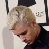 Justin Bieber muy pensativo a su llegada a los Grammy 2016