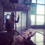 Tamara Gorro viaja a Lisboa por primera vez con su hija Shaila