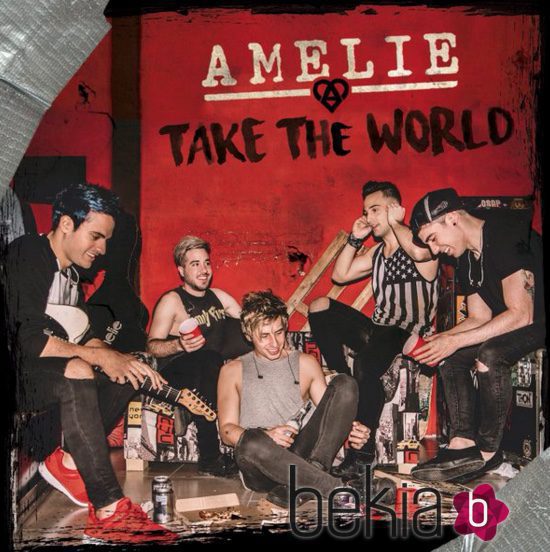 Portada del disco de Amelie 'Take the World'
