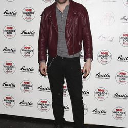 Ricky Wilson en la entrega de los Premios NME 2016 en Londres