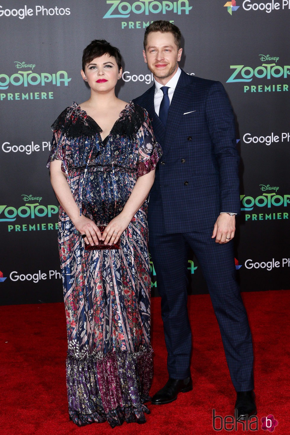 Ginnifer Goodwin y Josh Dallas en el estreno de 'Zootrópolis' en Los Angeles