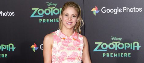 Shakira en el estreno de 'Zootrópolis' en Los Angeles