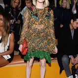 Emma Roberts en el desfile de Coach en Nueva York Fashion Week otoño/invierno 2016/2017