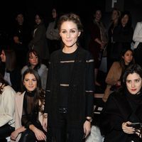 Olivia Palermo en el desfile de Marchesa en Nueva York Fashion Week otoño/invierno 2016/2017