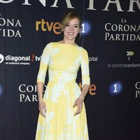 Marta Larralde en el estreno de 'La Corona Partida'