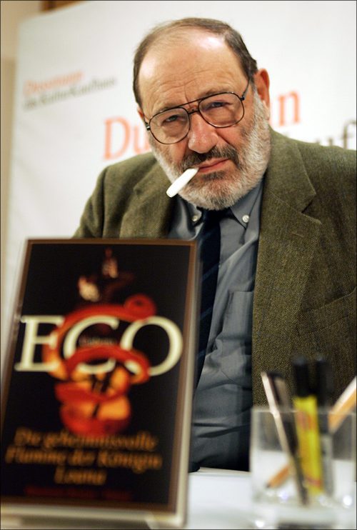Umberto Eco, autor de 'El nombre de la rosa'