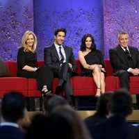 Lisa Kudrow, David Schwimmer, Courteney Cox, Matt leBlanc y Jennifer Aniston en NBC