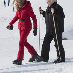La Reina Máxima y Beatriz de Holanda durante sus vacaciones de invierno en Austria