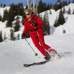 Máxima de Holanda esquiando en sus vacaciones de invierno en Austria