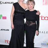 Melanie Griffith y Tippi Hedren en los Hollywood Beauty Awards