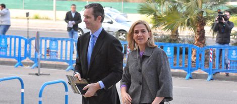 La Infanta Cristina e Iñaki Urdangarín llegan a la décima sesión del juicio por el Caso Nóos