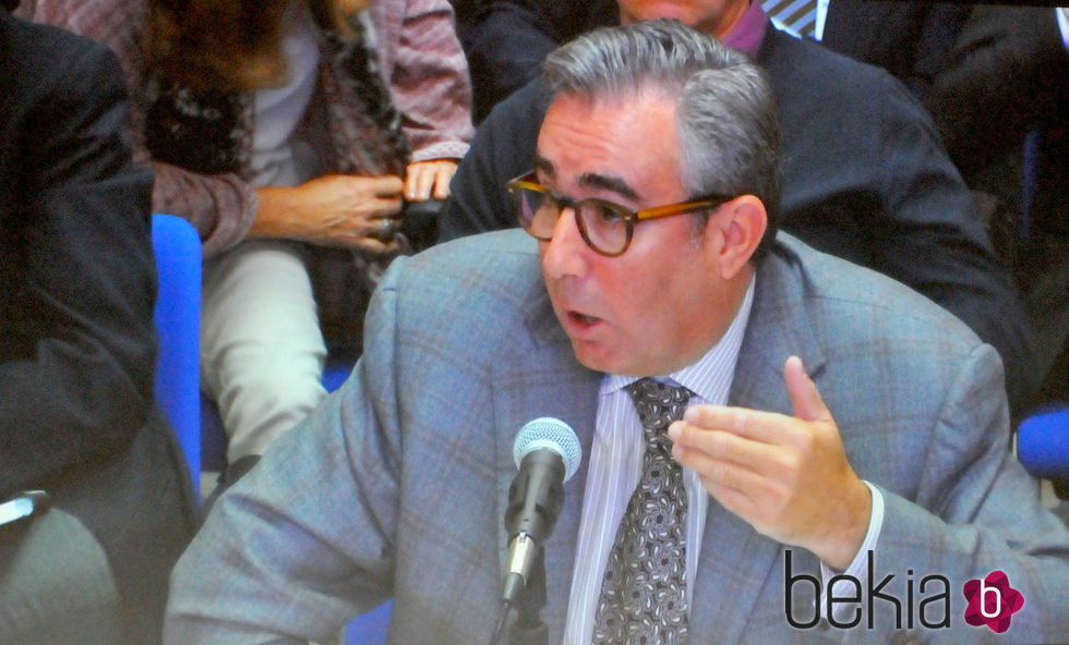 Diego Torres declarando en la décima sesión del juicio por el Caso Nóos