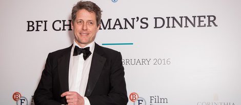 Hugh Grant en la gala del Instituto Británico de Cine en Londres