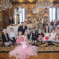 Magdalena de Suecia y la Princesa Leonor en una fiesta en el Palacio Real de Estocolmo con los niños de My Big Day