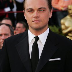 Leonardo DiCaprio en la alfombra roja de los Oscar 2005