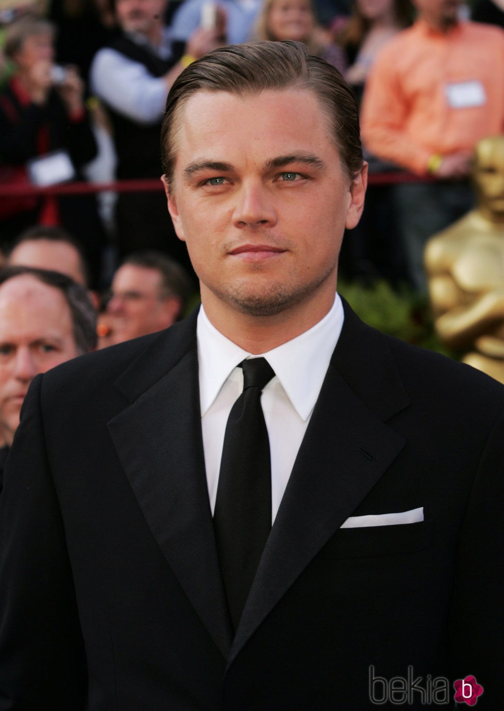 Leonardo DiCaprio en la alfombra roja de los Oscar 2005