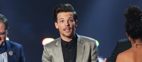 Louis Tomlinson en la entrega de los Premios Brit 2016