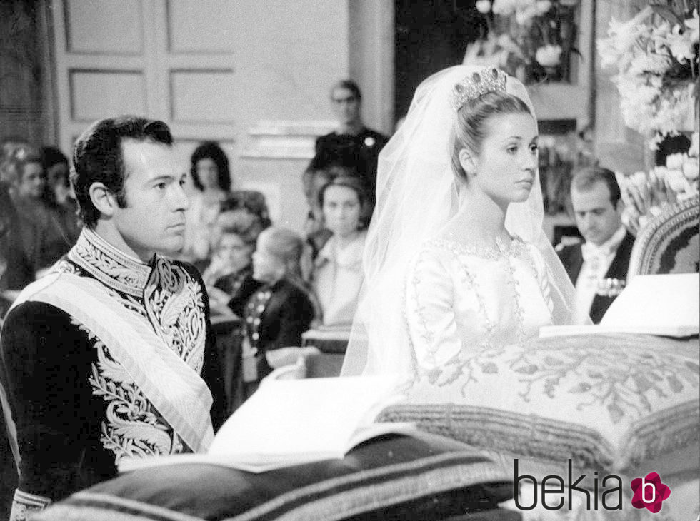 Carmen Martínez-Bordiú se casa con Alfonso de Borbón