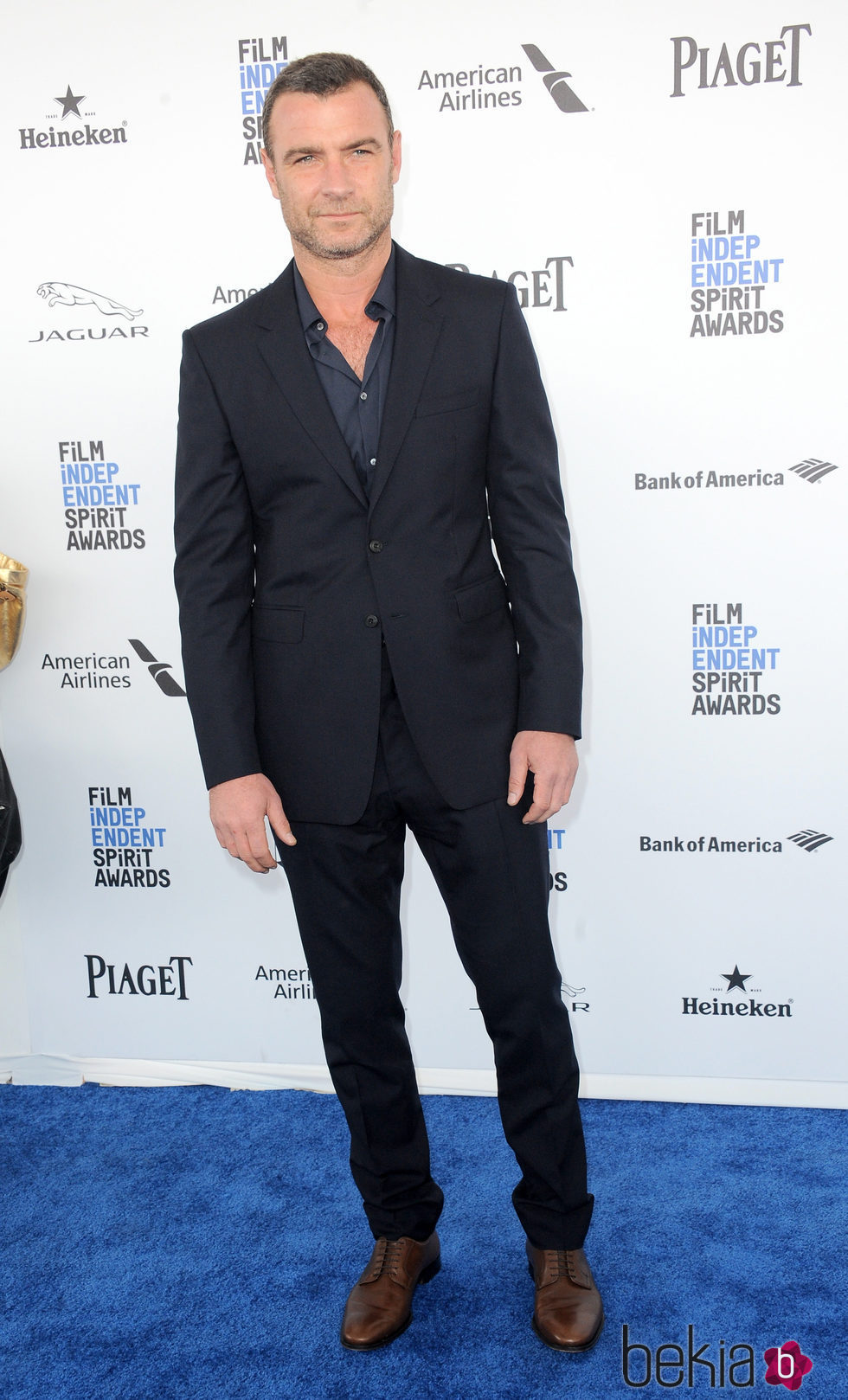 Liev Schreiber en la alfombra roja de los Independent Spirit Awards 2016