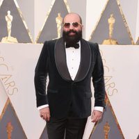 Paco Delgado en la alfombra roja de los Premios Oscar 2016