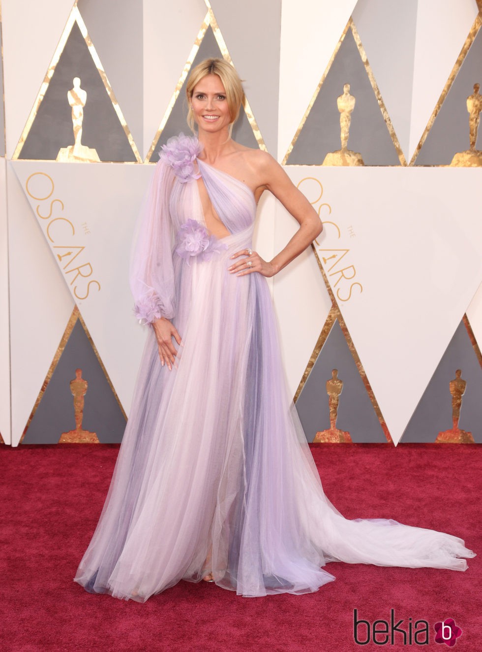 Heidi Klum en la alfombra roja de los Premios Oscar 2016
