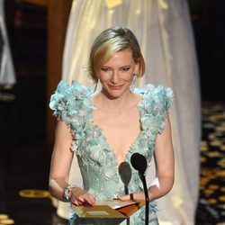 Cate Blanchett en la gala de los Premios Oscar 2016