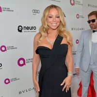 Mariah Carey en la fiesta de Elton John tras los Oscar 2016