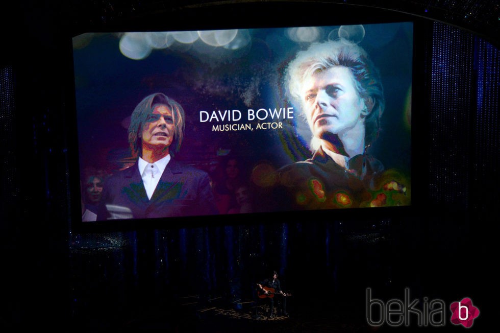 Tributo a David Bowie en los Premios Oscar 2016