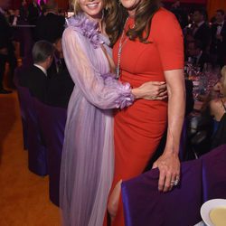 Heidi Klum y Caitlyn Jenner en la fiesta de Elton John tras los Oscar 2016