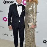 Tommy Hilfiger y Dee Ocleppo en la fiesta de Elton John tras los Oscar 2016