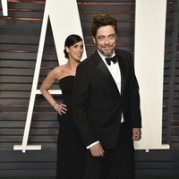 Benicio del Toro en la fiesta de Vanity Fair tras los Oscar 2016