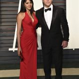Matt Damon en la fiesta de Vanity Fair tras los Oscar 2016
