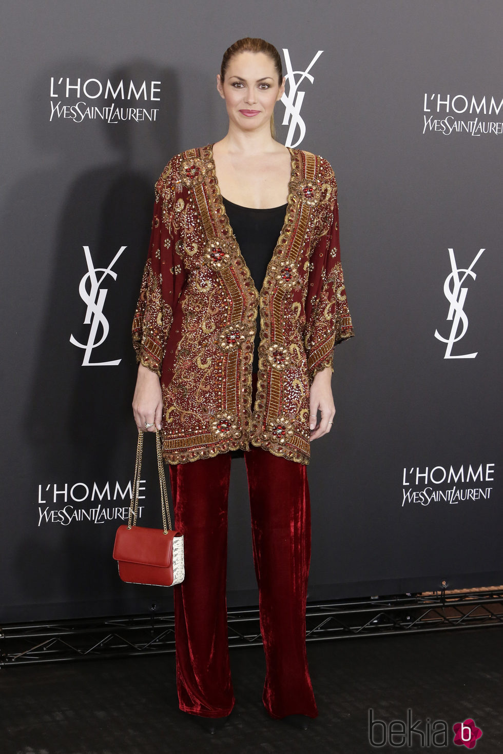 Priscila de Gustin en el aniversario del perfume 'L'Homme' de Yves Saint Laurent en Madrid