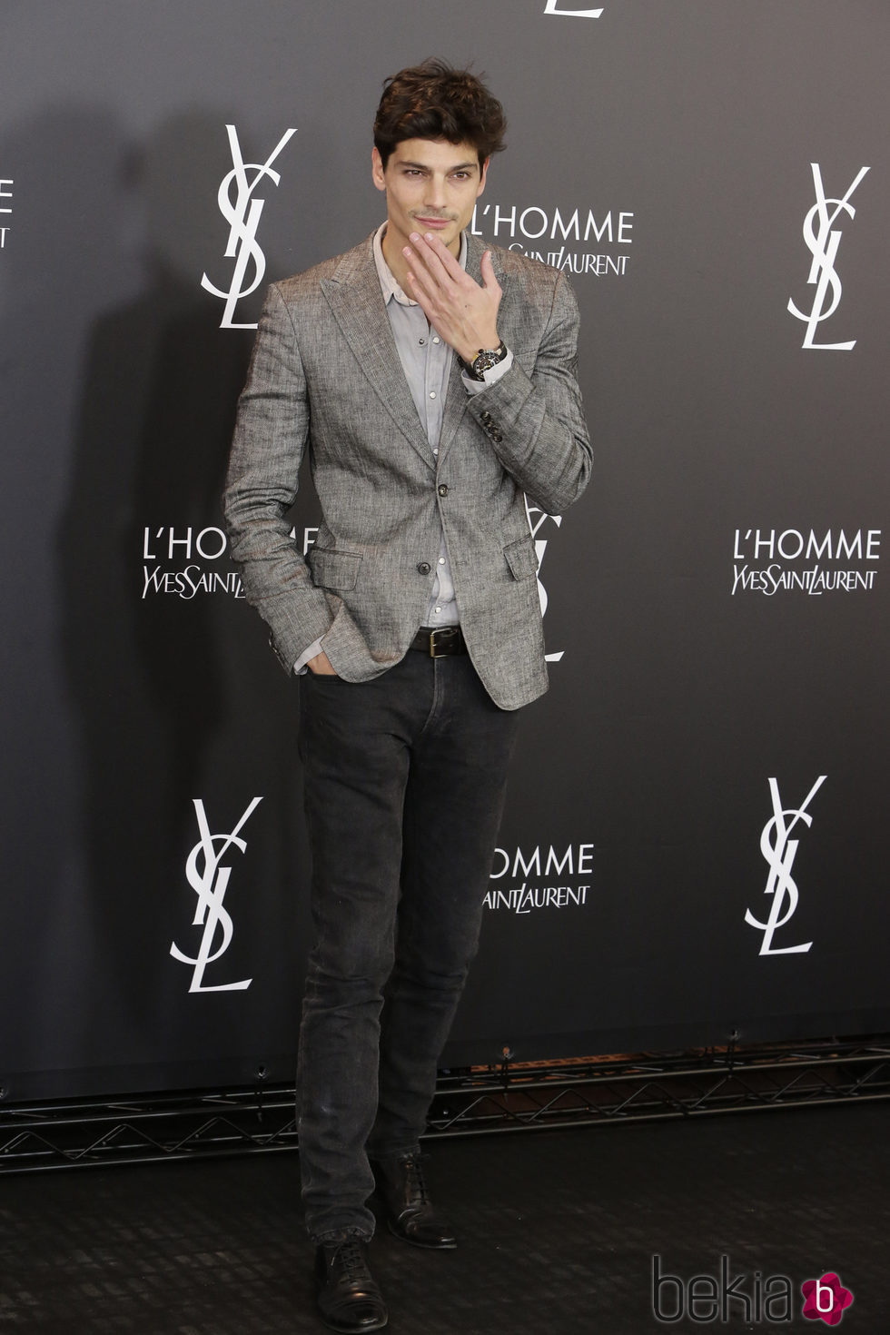 Javier de Miguel en el aniversario del perfume 'L'Homme' de Yves Saint Laurent en Madrid