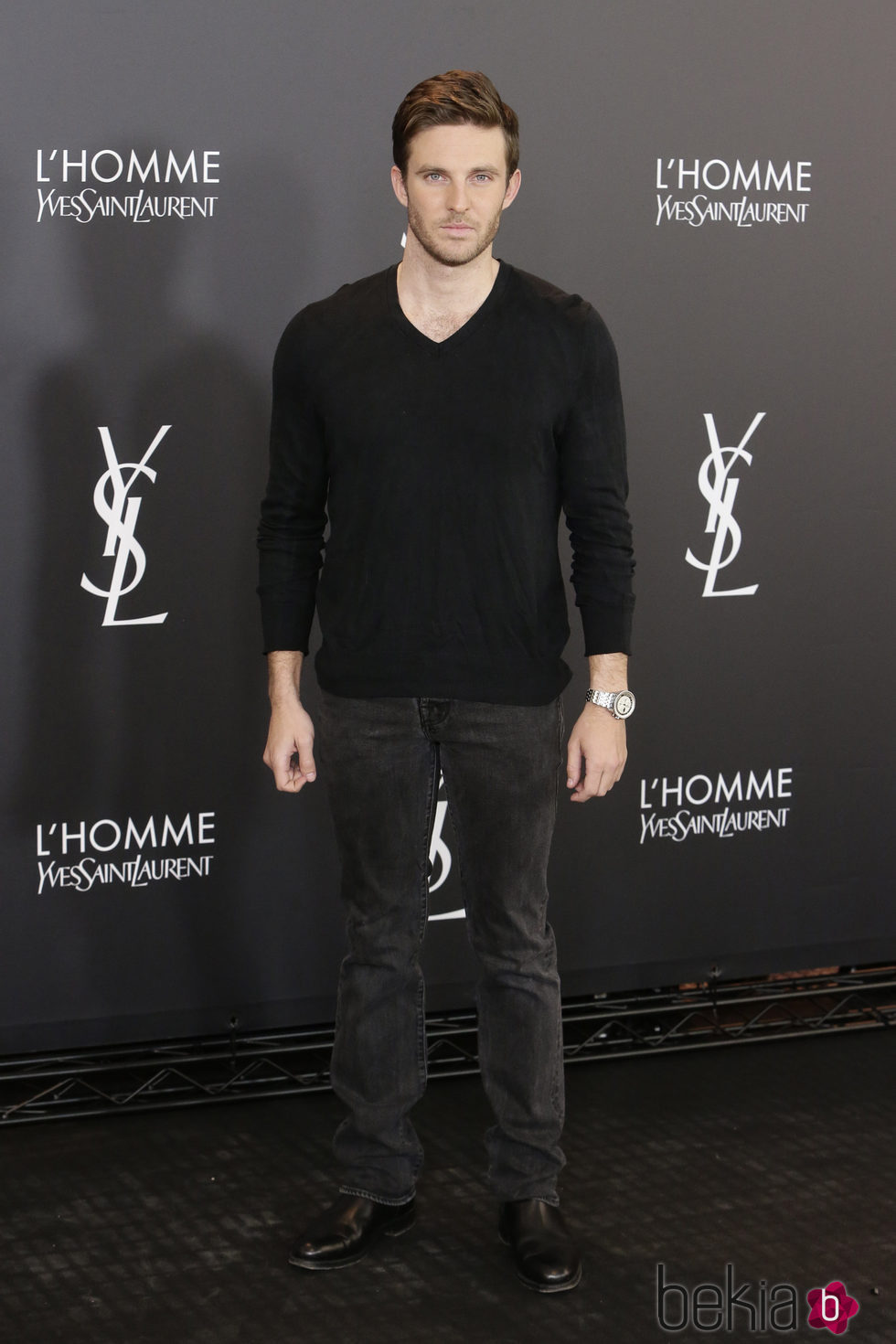 Alex Hafner en el aniversario del perfume 'L'Homme' de Yves Saint Laurent en Madrid