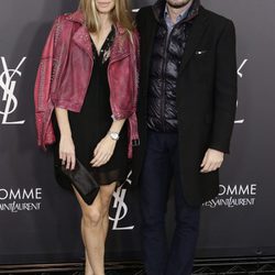 Emiliano Suarez y Carola Baleztena  en el aniversario del perfume 'L'Homme' de Yves Saint Laurent en Madrid
