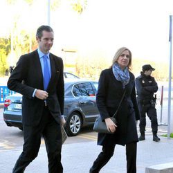 Iñaki Urdangarín entra a declarar junto a la Infanta Cristina en la decimotercera sesión del juicio por el Caso Nóos